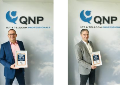 QNP ISO27001 en NEN7510 gecertificeerd