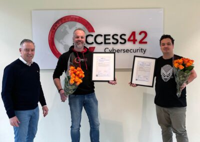 Acces42 behaalt ISO27001 én NEN7510 certificering